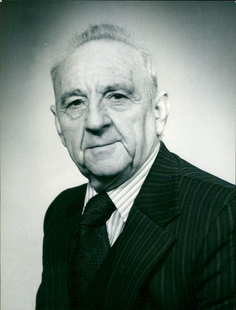 Prof. Max Beloff - Vintage Photograph