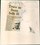 Anthony Wedgwood Benn - Vintage Photograph