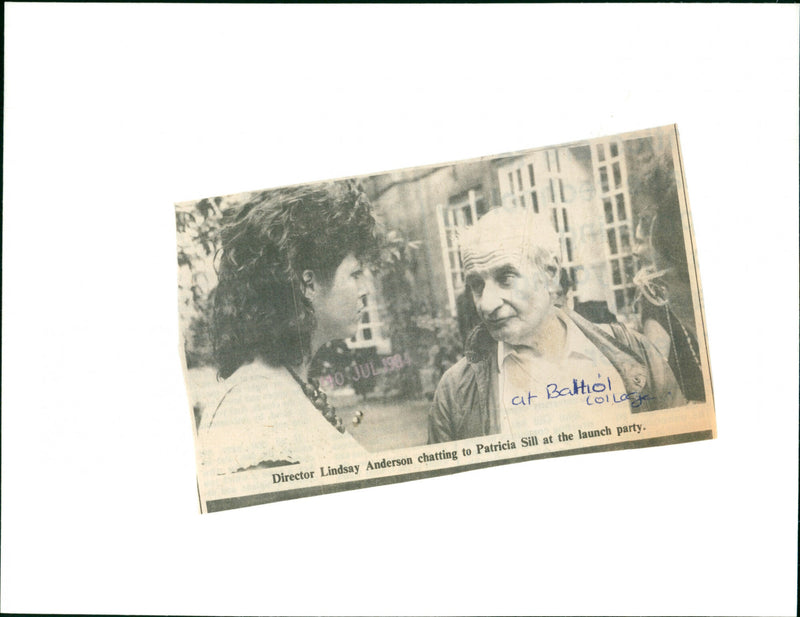 Lindsey Anderson - Vintage Photograph