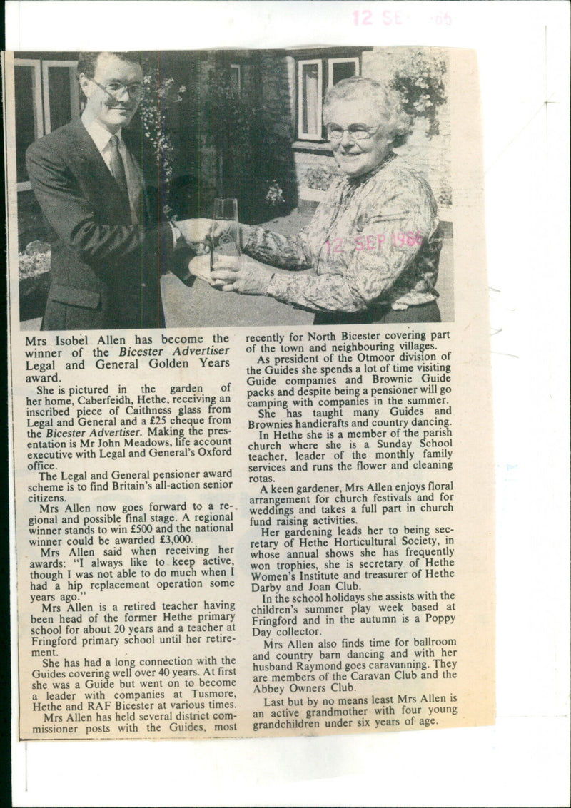 Isobel Allen - Vintage Photograph