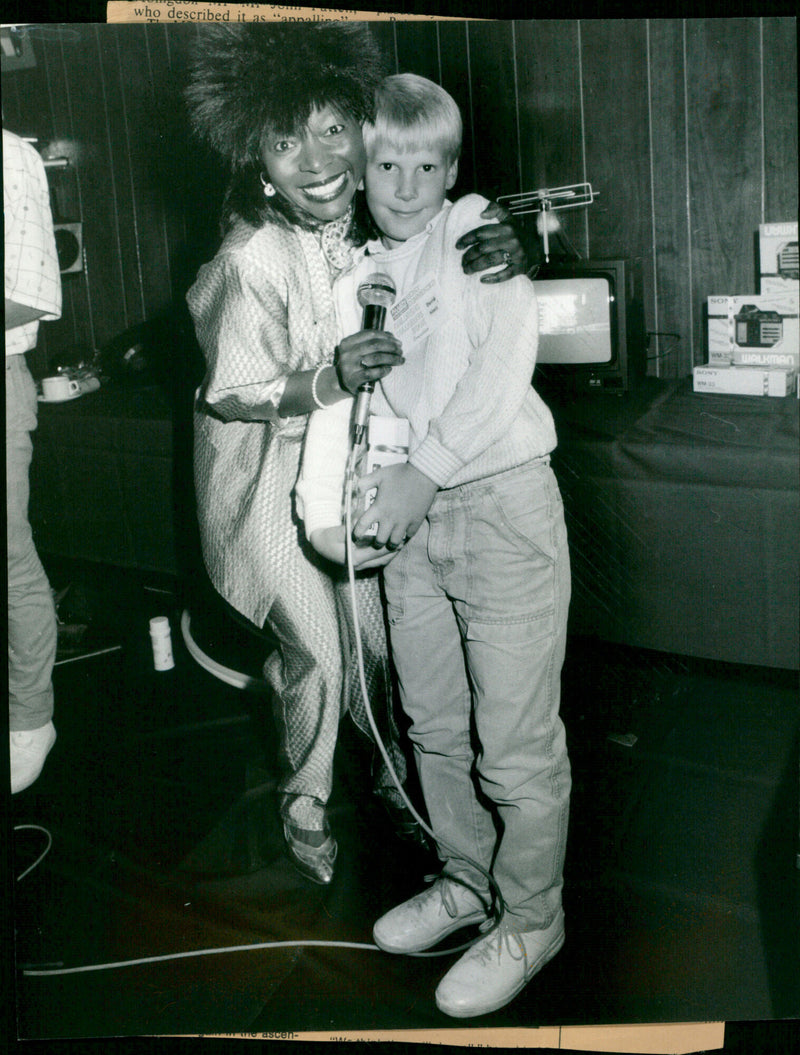 Floella Benjamin, Rebecca Wheeler and David Stott - Vintage Photograph