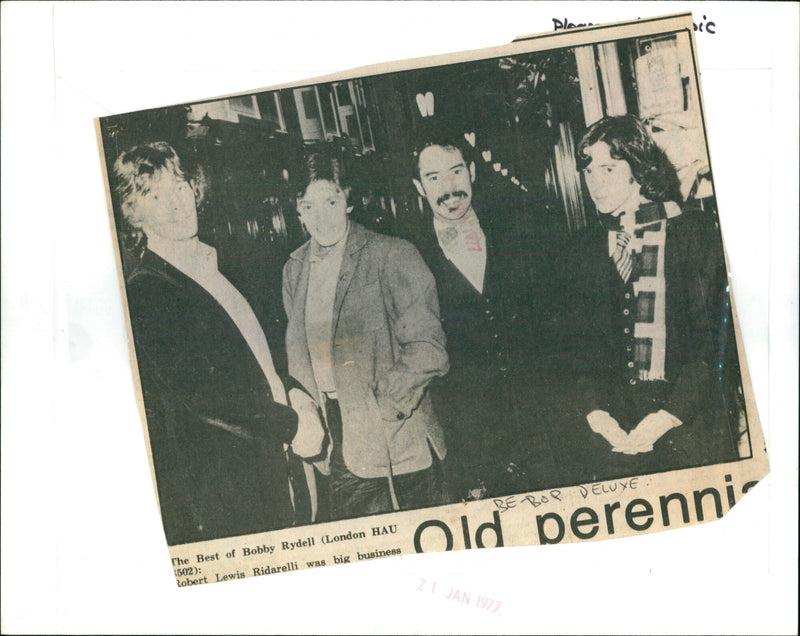 Be-bop Deluxe - Vintage Photograph