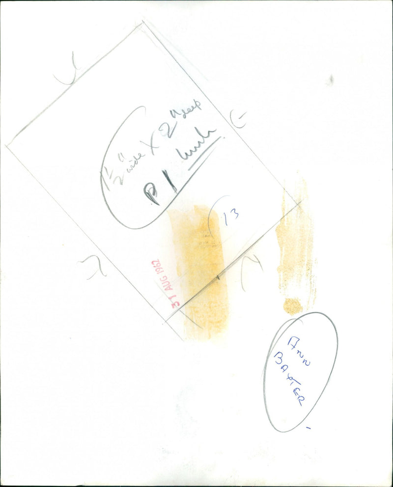 Anne Baxter - Vintage Photograph