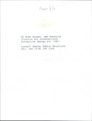 Mike Bryant - Vintage Photograph