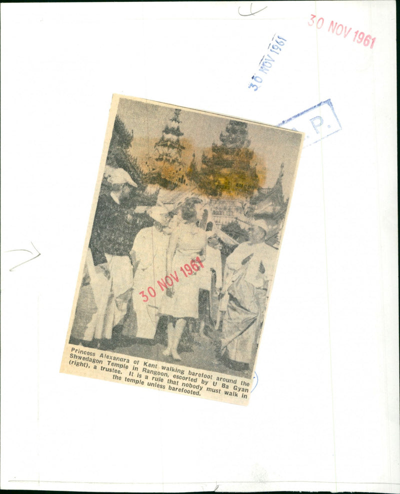 Princess Alexandra of Kent - Vintage Photograph