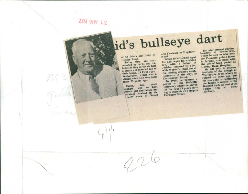 Leonard Beesley - Vintage Photograph