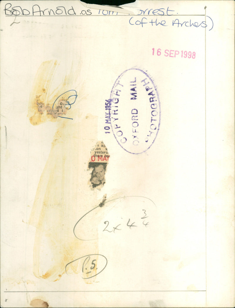 Bob Arnold - Vintage Photograph