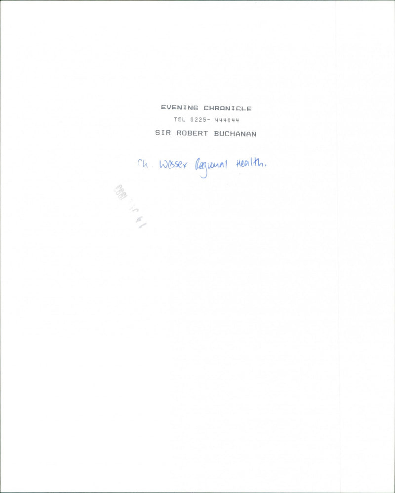 Sir Robert Buchanan - Vintage Photograph