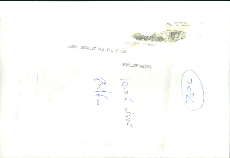 James Buckley - Vintage Photograph