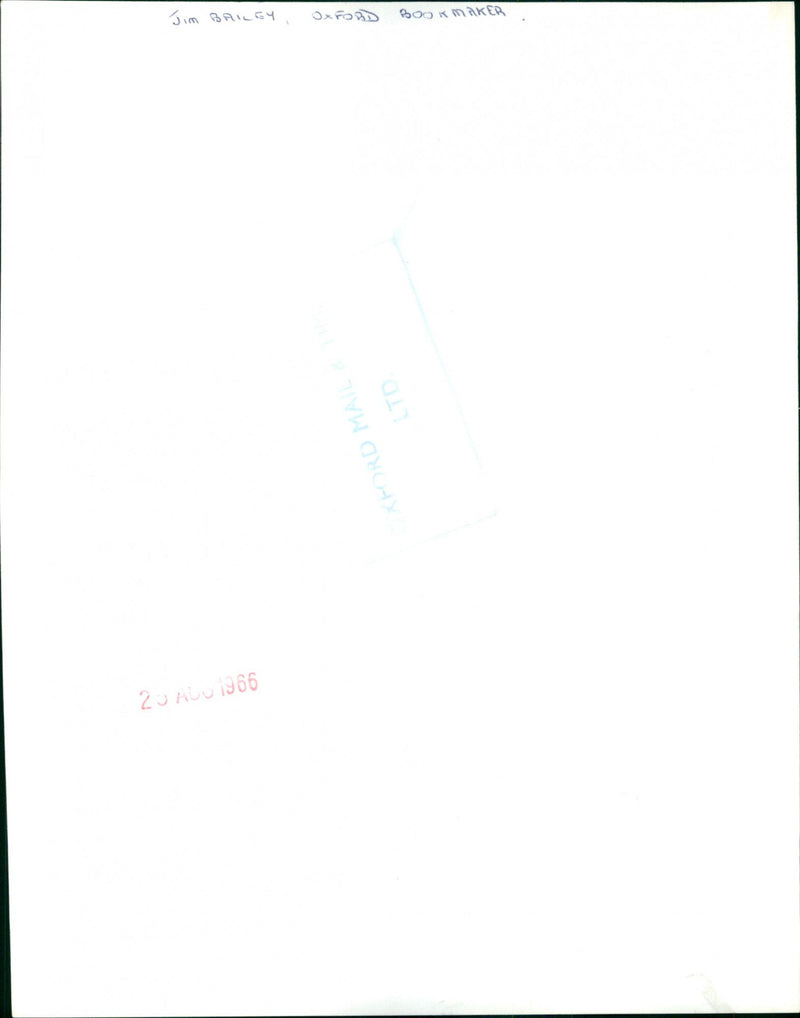 Jim Bailey - Vintage Photograph