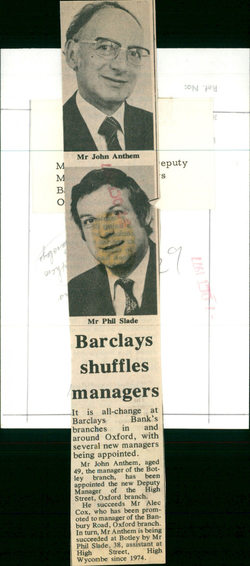 John Anthem - Vintage Photograph