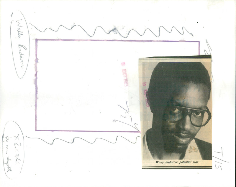 Wally Badarou - Vintage Photograph