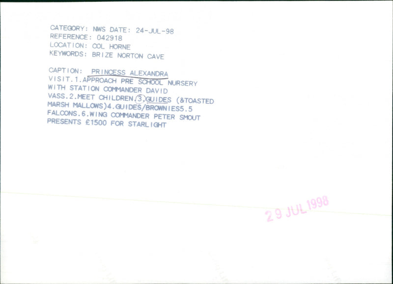 Princess Alexandra of Kent - Vintage Photograph