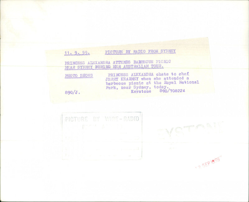 Princess Alexandra of Kent - Vintage Photograph