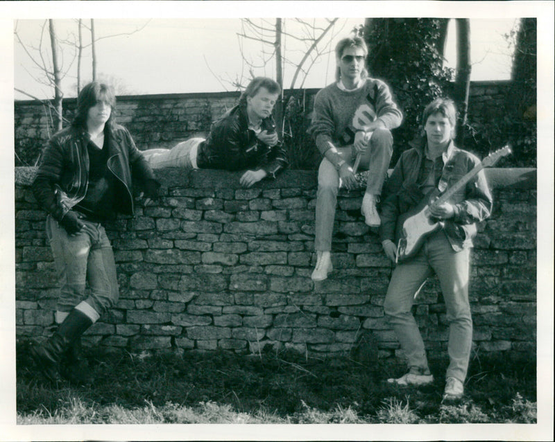 The Arc Band - Vintage Photograph