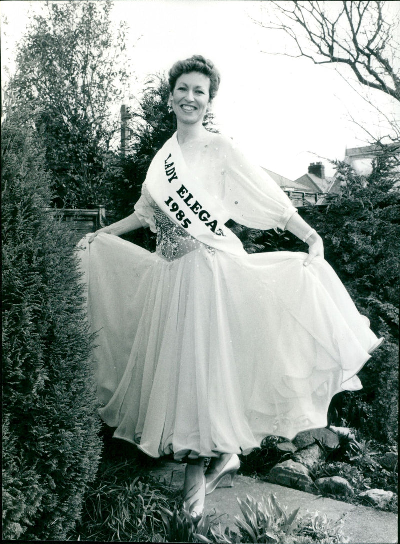 Lady Elegance - Vintage Photograph