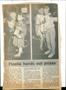 Floella Benjamin ,Rebecca Wheeler and David Stott - Vintage Photograph