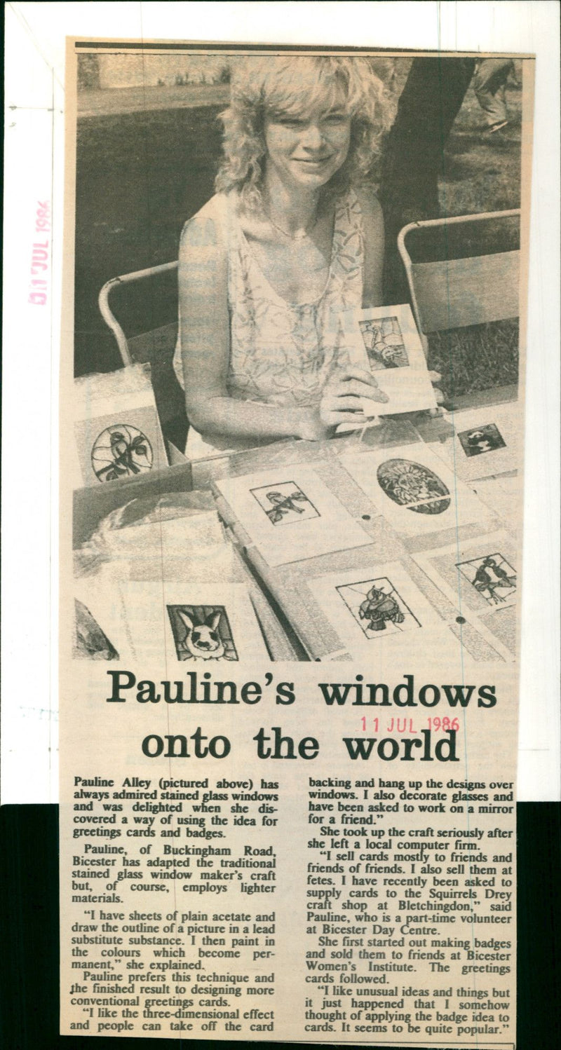 Pauline Alley - Vintage Photograph