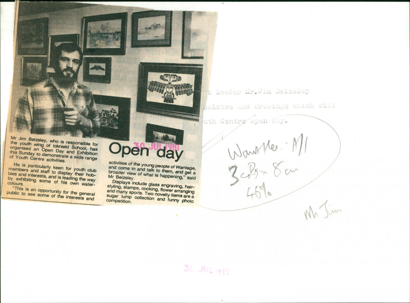 Jim Beizsley - Vintage Photograph