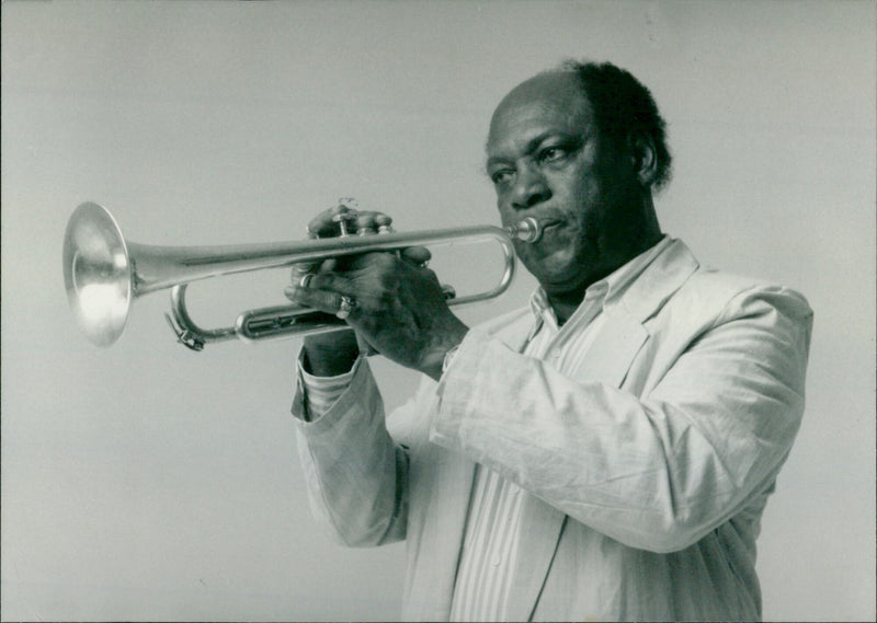 Harry Beckett - Vintage Photograph