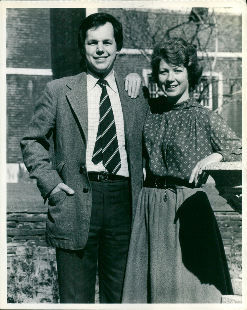 Tony Baldry and wife Catherine - Vintage Photograph