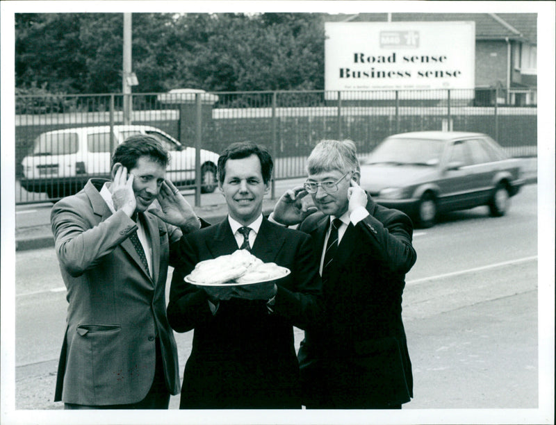 Tony Baldry, Douglas Spencer and Grahame Handley - Vintage Photograph