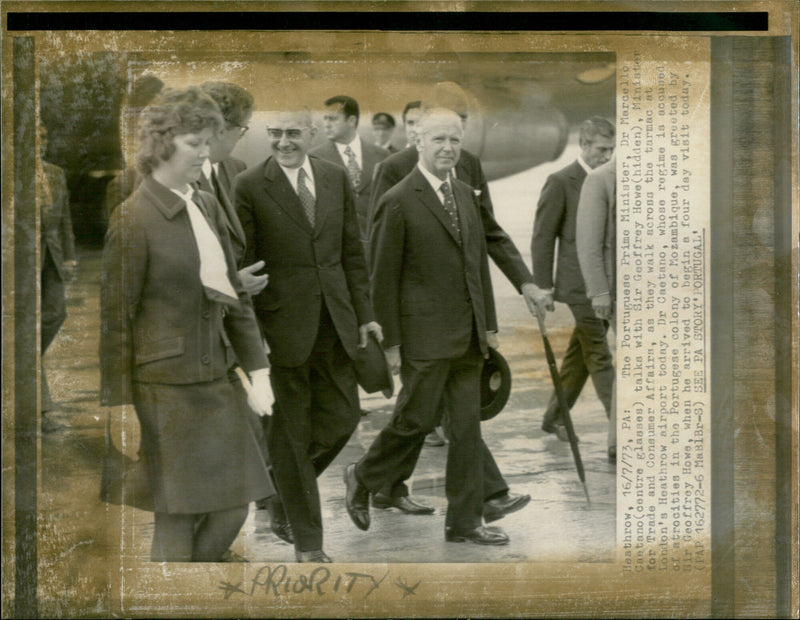 Marcello Caetano - Vintage Photograph