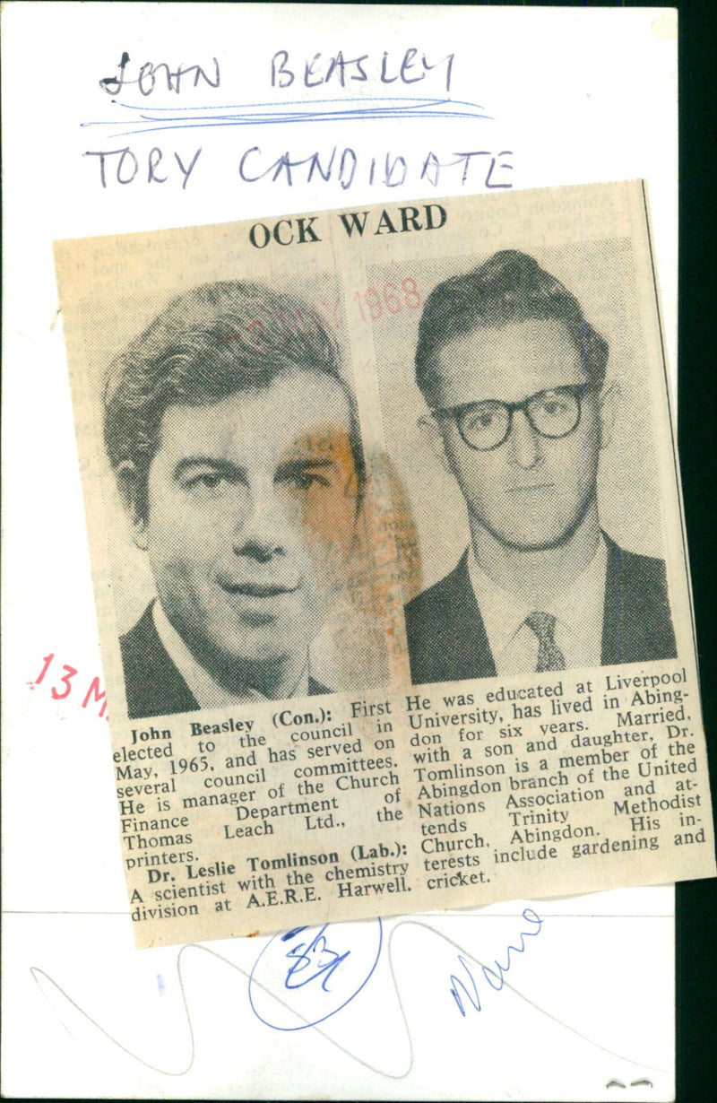 John Beasley - Vintage Photograph