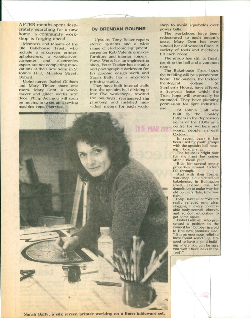 Sarah Bally - Vintage Photograph