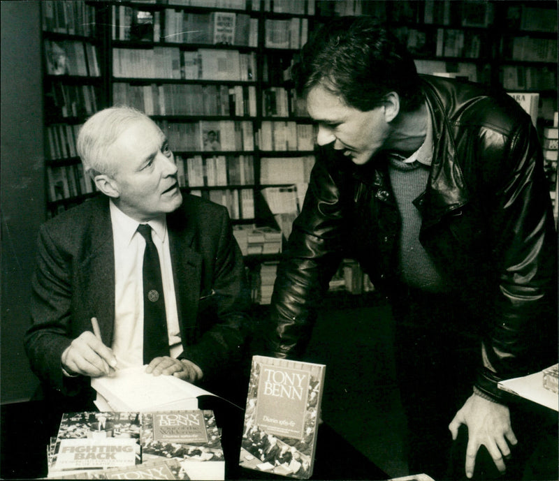 Tony Benn - Vintage Photograph