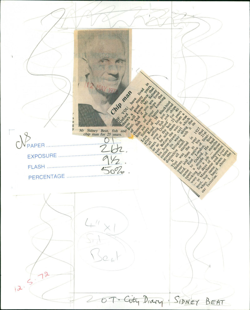 Sidney Beat - Vintage Photograph