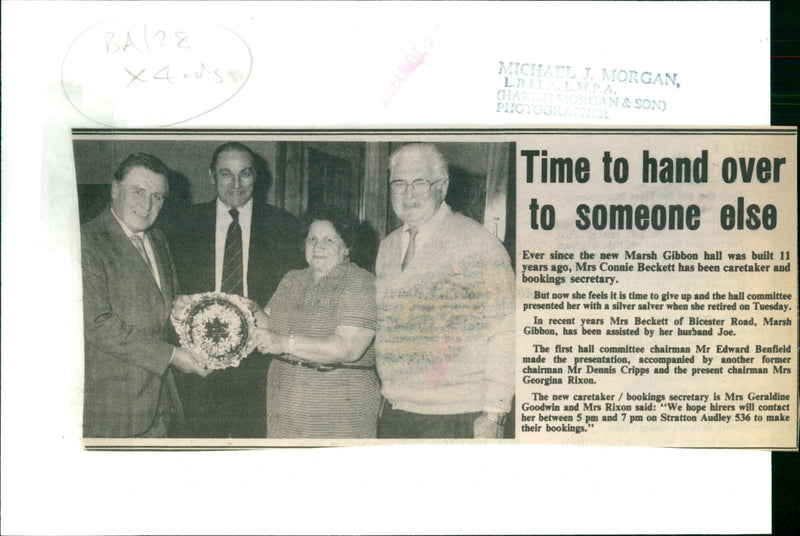 Connie Beckett - Vintage Photograph