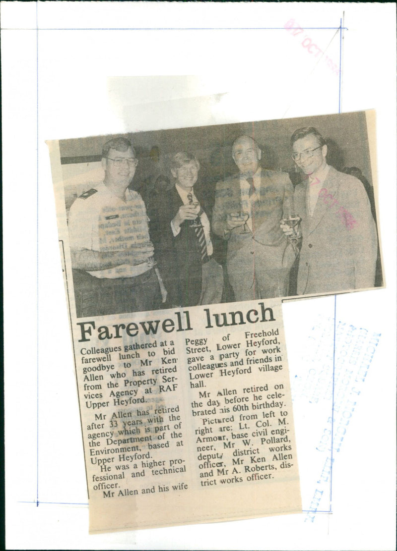 Ken Allen - Vintage Photograph