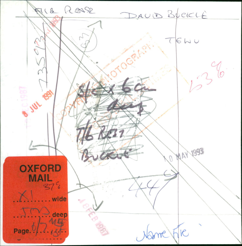 David Buckle - Vintage Photograph