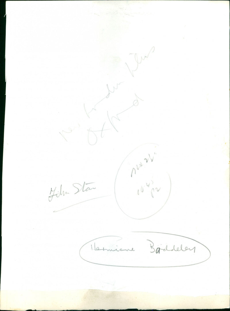 Hermione Baddeley - Vintage Photograph