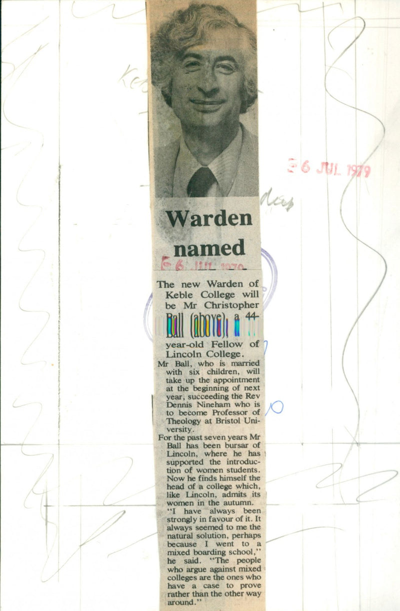 Christopher Ball - Vintage Photograph