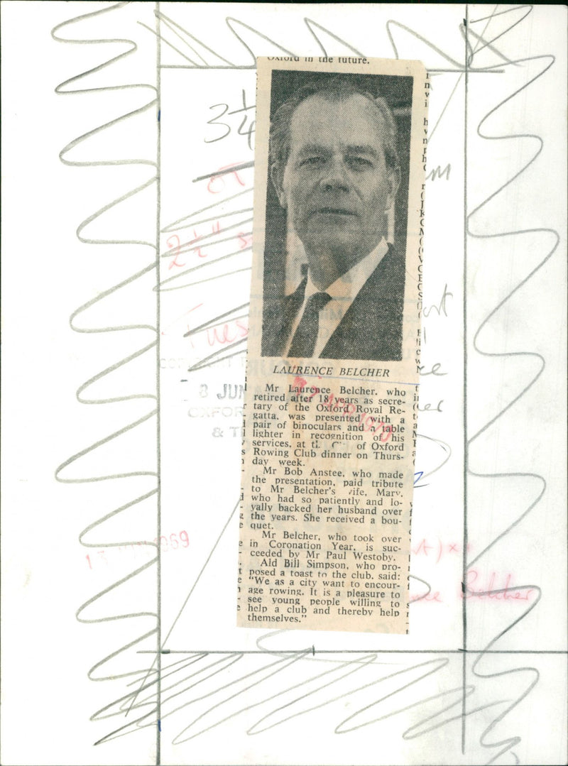 Laurence Belcher - Vintage Photograph