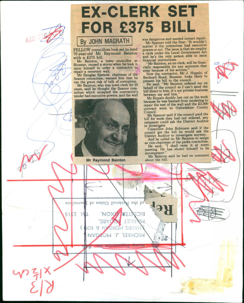 Raymond Bainton - Vintage Photograph