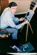 Painter - Vintage Photograph