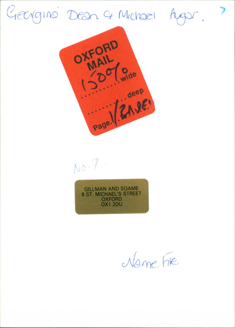 Michael Augar - Vintage Photograph