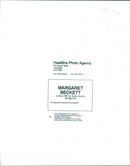 Margaret Beckett - Vintage Photograph