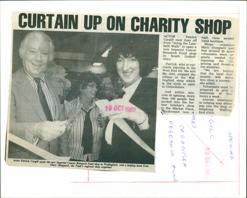 Patrick Cargill - Vintage Photograph