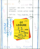 Tony Augarde - Vintage Photograph