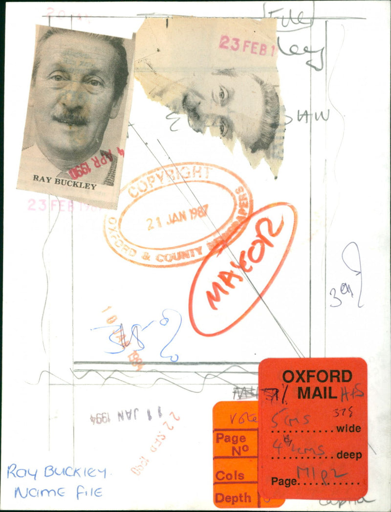 Ray Buckley - Vintage Photograph