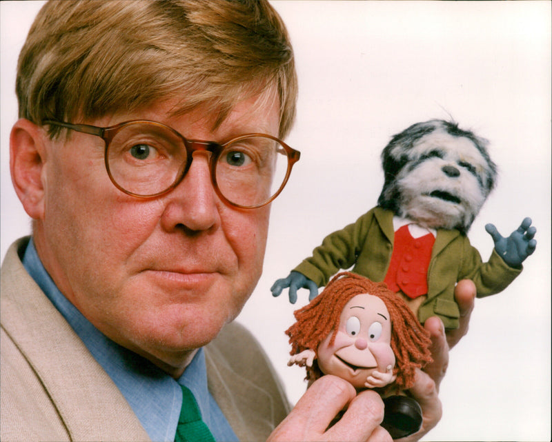 Alan Benett - Vintage Photograph