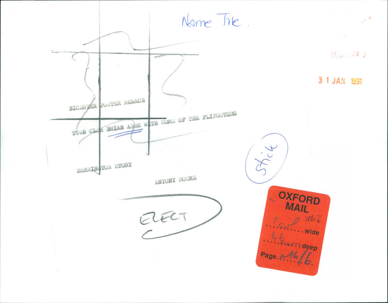 Brian Abbs - Vintage Photograph