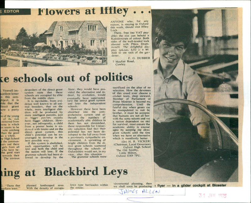 James Allen - Vintage Photograph