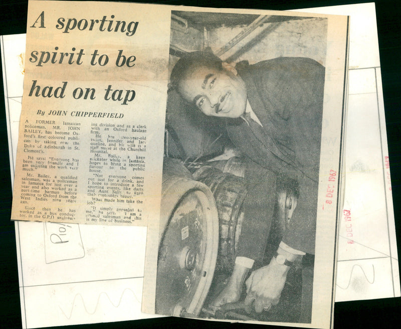 Mr. John Bailey - Vintage Photograph