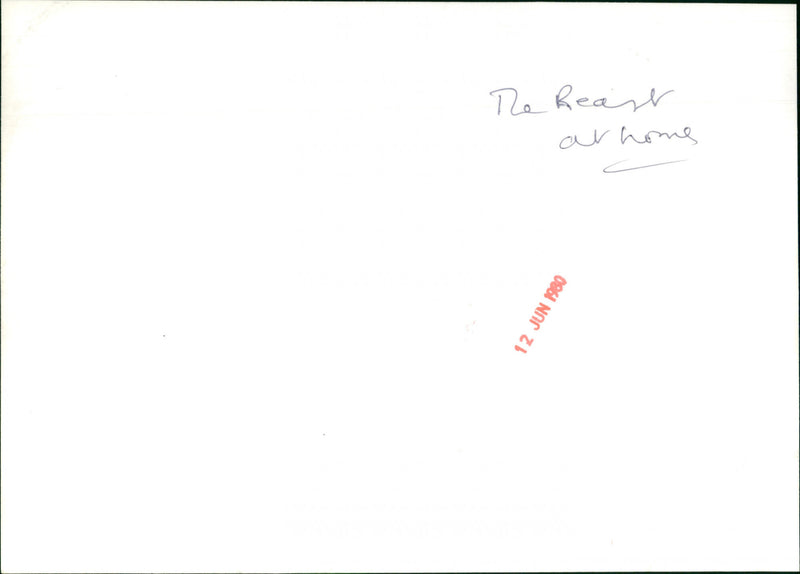 The Beast - Vintage Photograph