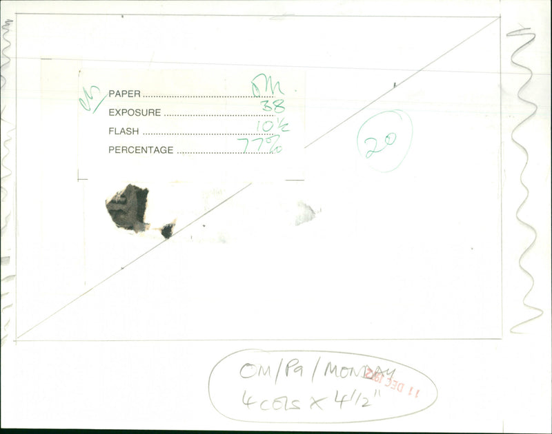 Colin Buchanan - Vintage Photograph